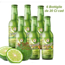 Bergamotte-Erfrischungsgetränk "Bergotto" mit weichem Kohlensäure - 6 Bott. von 20 cl