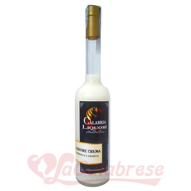 Almond and orange cream liqueur cl 50