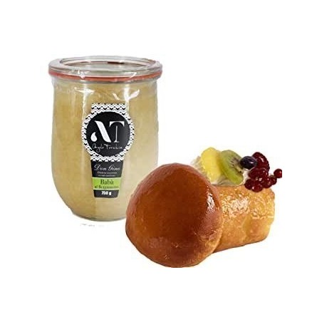 Baba in Vasocottura Gr 750 Torchia Gebäck, sehr hohe Qualität