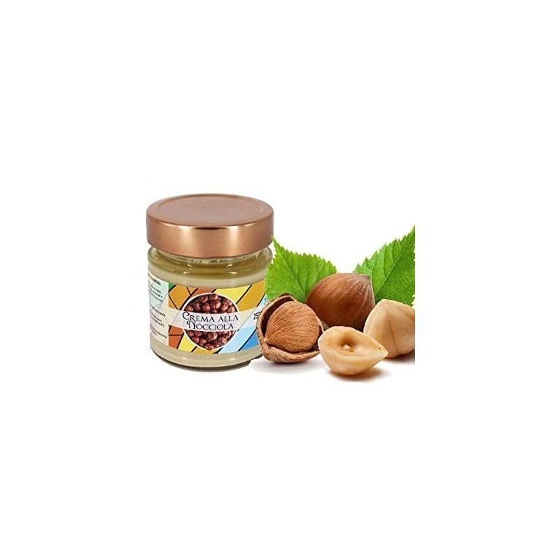 Crema alla nocciola altissima pasticceria Torchia senza conservanti e senza coloranti Gr 250