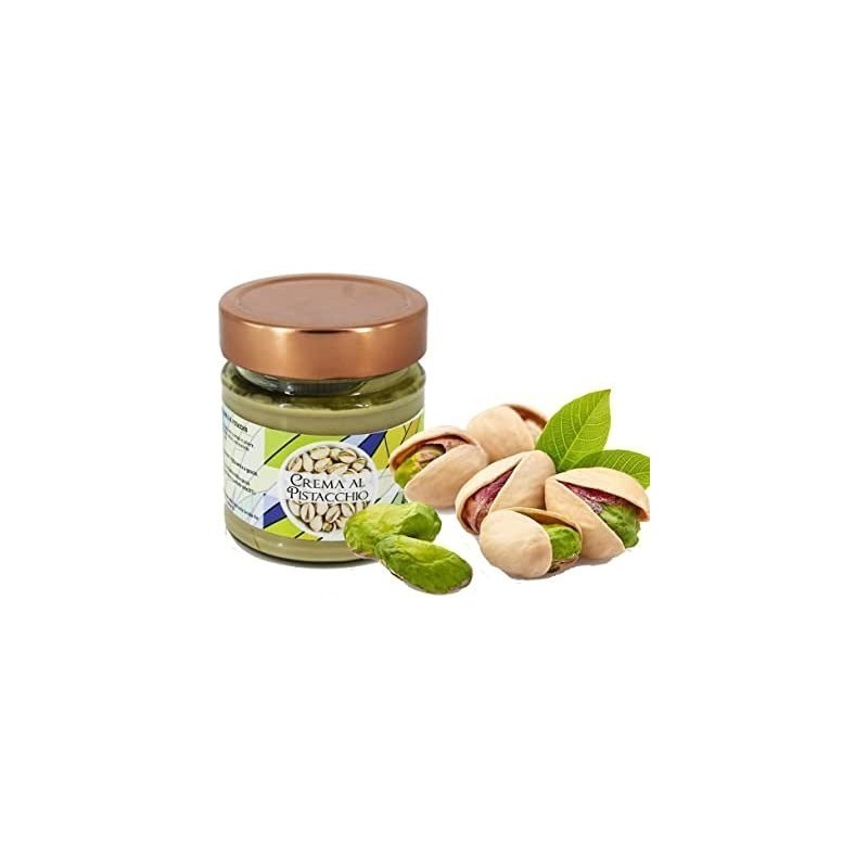 Crema ai pistacchi altissima pasticceria Torchia senza conservanti e senza coloranti Gr 250