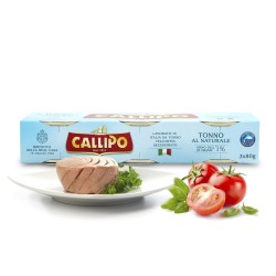 Tonno Callipo al naturale scatola 80 gr X 3