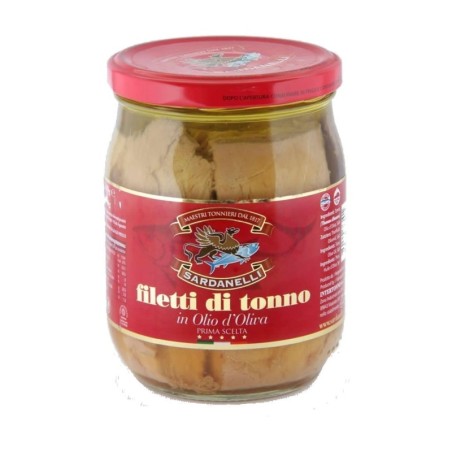 Tuna in olive oil "Sardanelli" Gr. 540