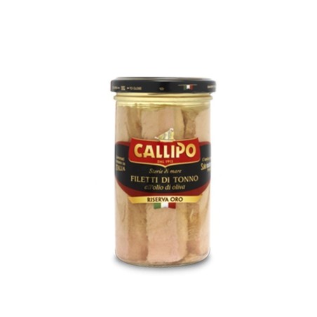 Tuna with olive oil "Callipo" Riserva Oro Gr.250