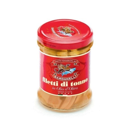 Tuna in olive oil "Sardanelli" Gr. 200