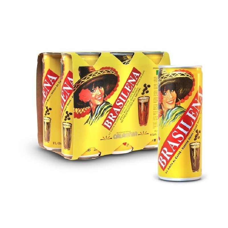 6 Bibita al caffè Brasilena in lattina 24 cl