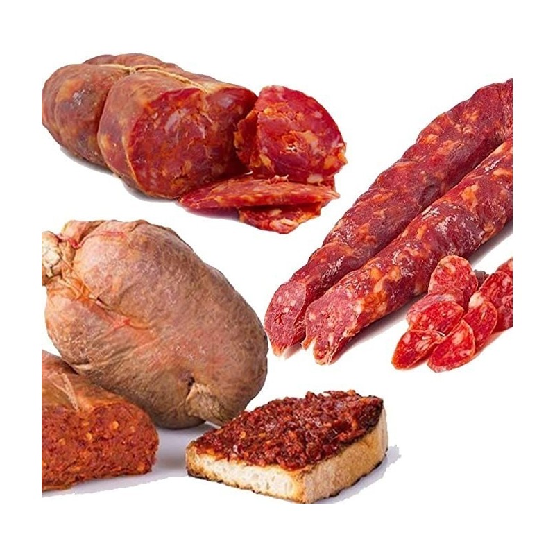 3 kg of seasoned artisan cured meats - Offer Package