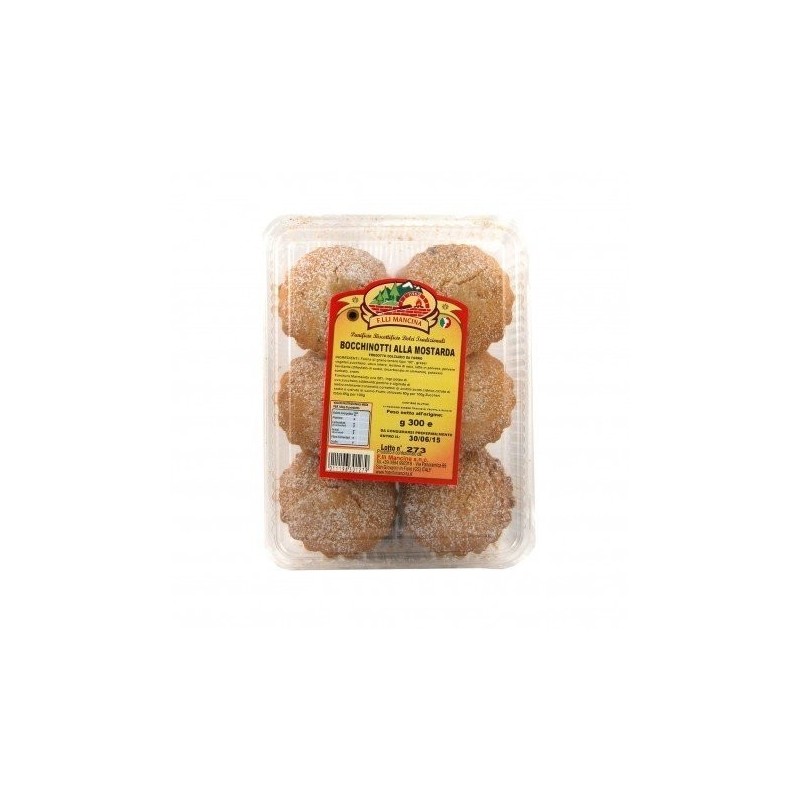 Bocchinotti Bocconotti alla mostarda calabresi f.lli Macina Gr 300 ( 6 pz)