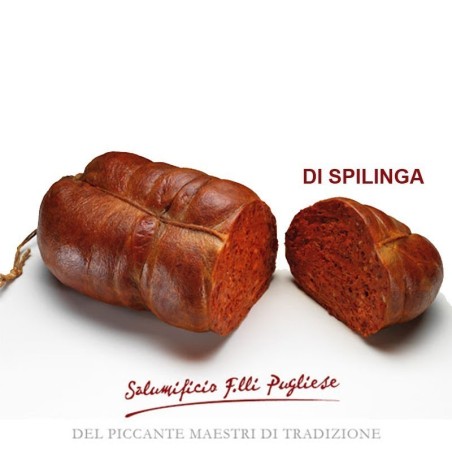 'Nduja di Spilinga original streichfähiger Crespone 450 Gr