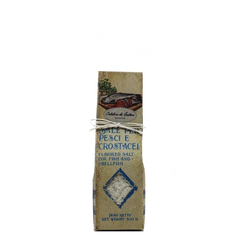 Sel aromatisé pour poissons et crustacés gr 200