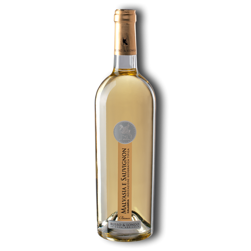 Vin blanc Malvasia et Sauvignon IGT Calabria Russo & Longo