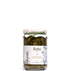 Cicoria pascoli bradi in olio di oliva 280 gr