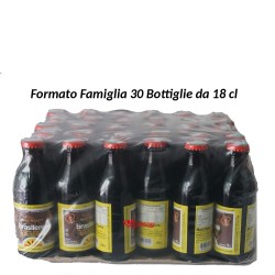 Bibita al caffè Brasilena  gassosa bottiglia 18 cl - Pack 30 Bottiglie