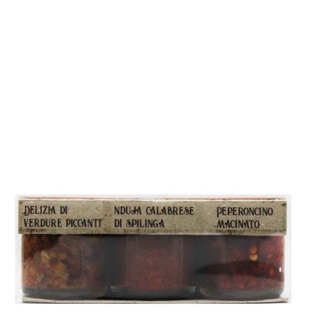 Tris di piccanti Calabresi - Nduja di spilinga, peperoncino e delizie di verdure
