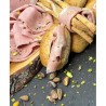 Handwerklich hergestellte kalabrische Mortadella von schwarzen Aspromonte-Schweinen 500/600 g