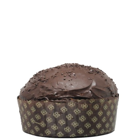 Panettone artigianale al cioccolato  di alta pasticceria