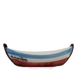Handmade ceramic boat "Amantea" line