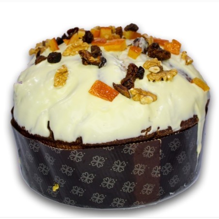 Pacioccone artisan panettone with figs, walnuts and chocolate
