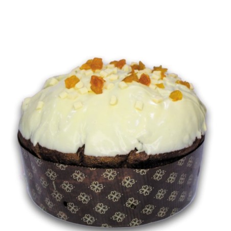 Panettone artigianale Albiciocco con albicocche e cioccolato bianco