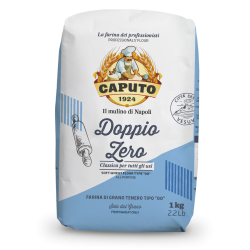 Farine Caputo type 00 Bleu idéale pour le pain et la pizza - 1 kg