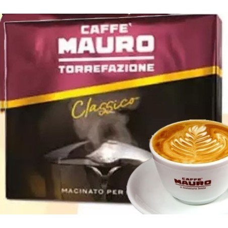 Caffè Mauro klassischer  gemahlener Biback Gr 250 X 2
