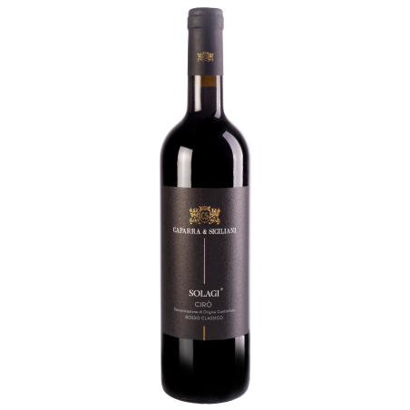 Red Wine Ciro Caparra & Siciliani Solagi cl. 75