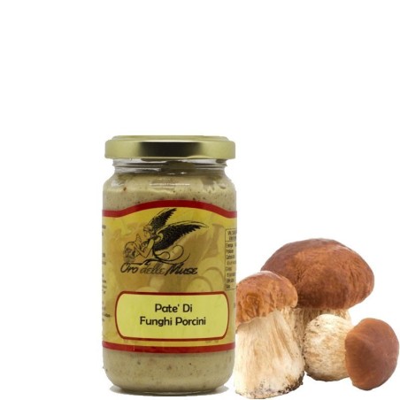 Pâté de cèpes à l'huile d'olive de Calabre gr 190