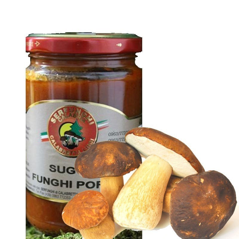 Sauce aux cèpes de Calabre à l'huile d'olive 290 gr