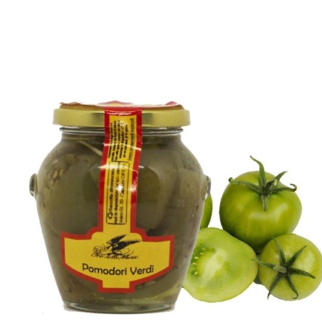 Tomates vertes de Calabre à l'huile 290 gr