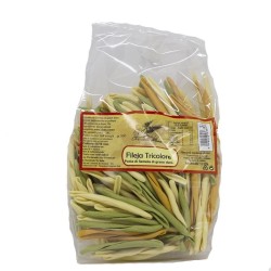 Fileja tricolor Kalabrische handwerkliche Pasta gr 500