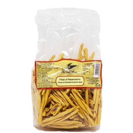 Fileja Calabresi Grießnudeln mit Chili Gr 500