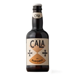 Cala Euforia ipa bière artisanale ambrée 33 cl