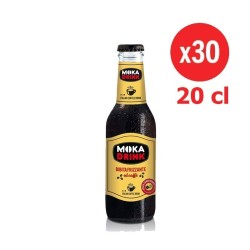Café gazéifié Moka Drink boisson gazeuse calabraise 30 bouteilles