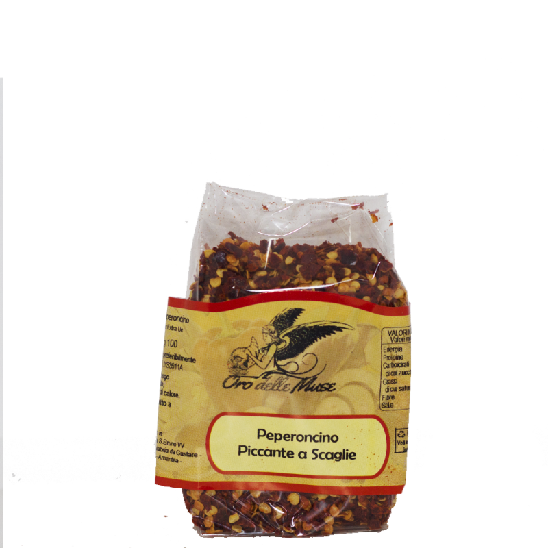 Zerschlagene würzige Chili Gr 100