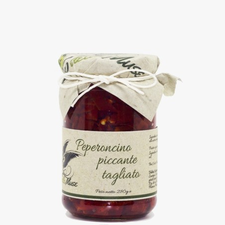 Sliced peppers in extra virgin olive oil