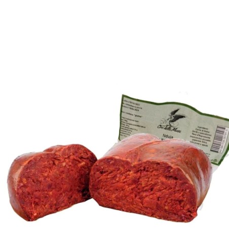 Nduja spalmabile Calabrese piccante Gr 350