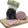 Handwerklich hergestellte kalabrische Mortadella von schwarzen Aspromonte-Schweinen 500/600 g