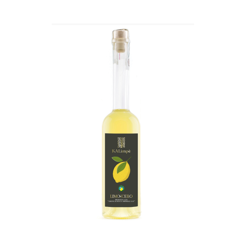 Calabrian limoncello liqueur Kalimpè