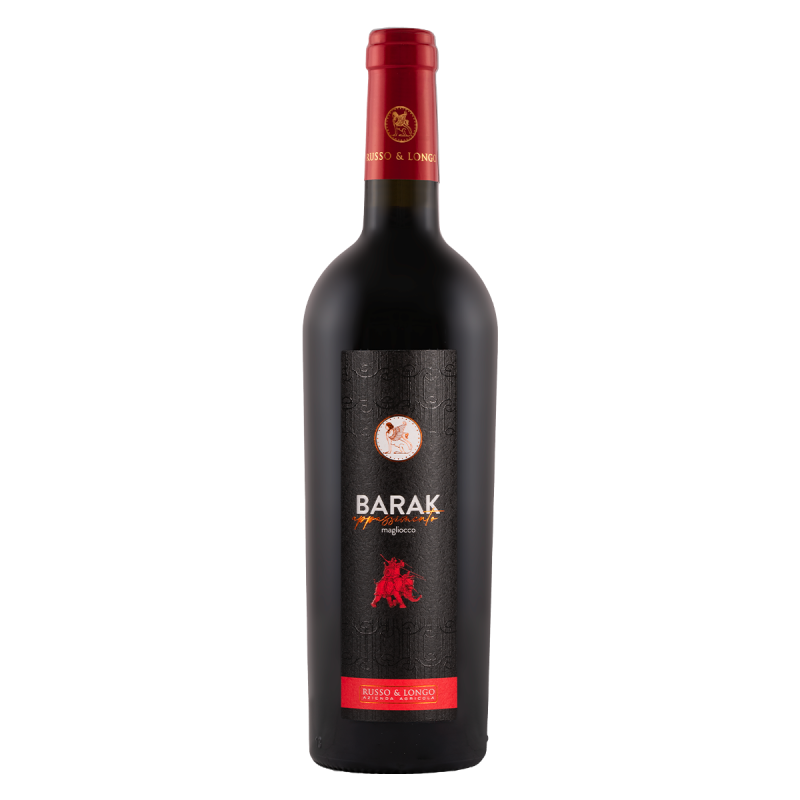 Vin rouge calabrais IGT Barak Russo & Longo