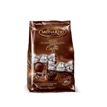 Pralines au chocolat fourrées au café Monardo
