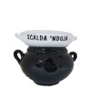 Scalda 'nduja scaldanduja en terre cuite