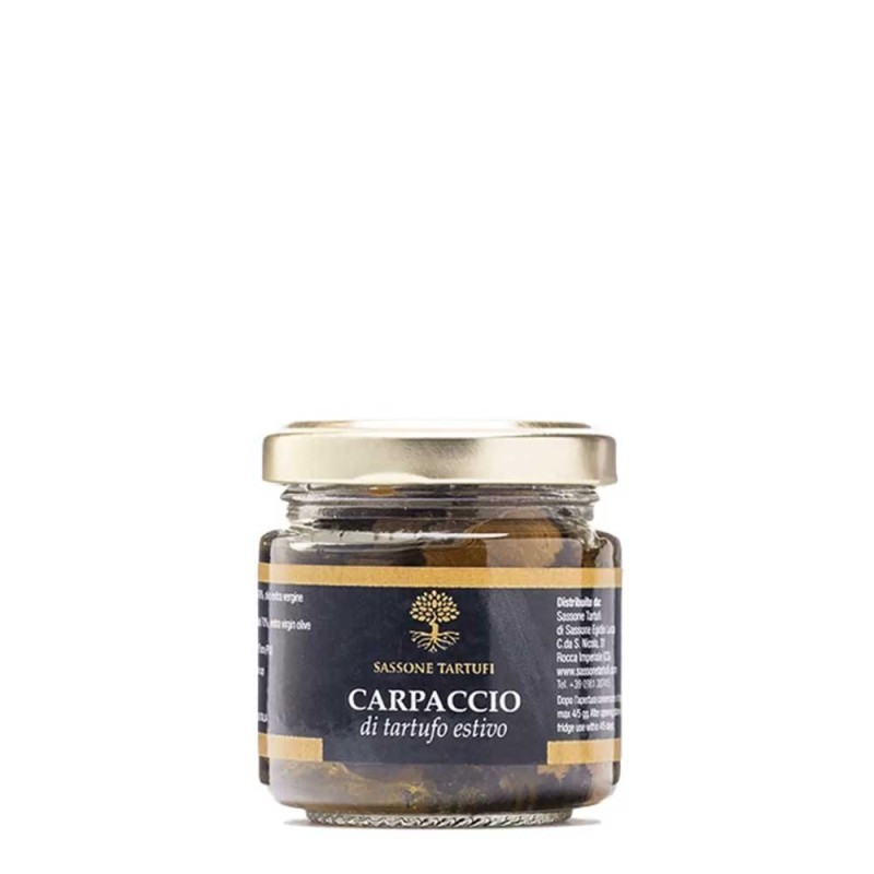 Carpaccio de truffes d'été 170 g