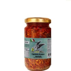 Caprice of fish marinated in wine vinegar