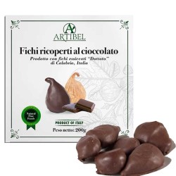 Fichi secchi Dottato ricoperti di cioccolato fondente