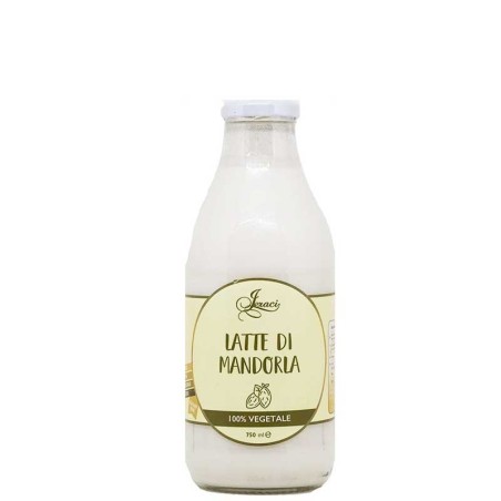 Latte di mandorla artigianale bottiglia vetro  750 ml