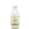 Artisanal almond milk glass bottle 750 ml