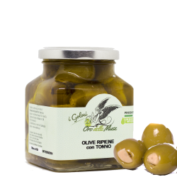 Stuffed olives with tuna in extra virgin olive oil I Golosi