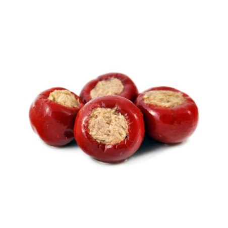 Peperoncini ripieni acciughe e olive in olio extravergine di oliva I Golosi