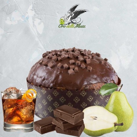 panettone cioccolato rhum e pera