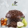 Artisan panettone with pears, chocolate and rum